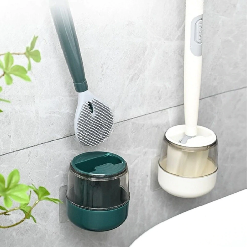 Flexibele toiletborstel voor een nauwkeurige en gemakkelijke reiniging