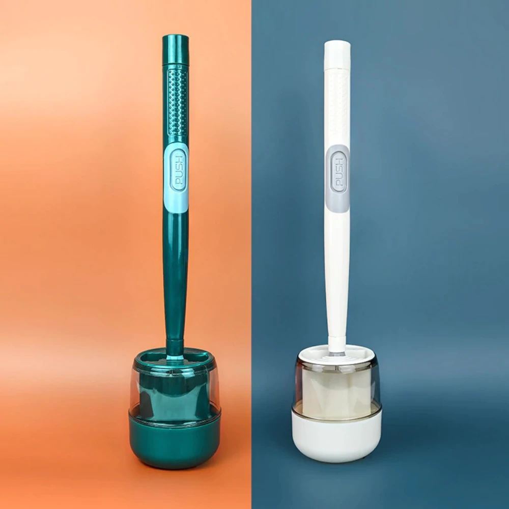 Flexibele toiletborstel voor een nauwkeurige en gemakkelijke reiniging