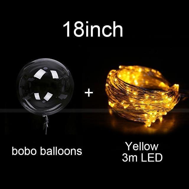 Herbruikbare LED ballonnen om je feesten te verlichten (X10)