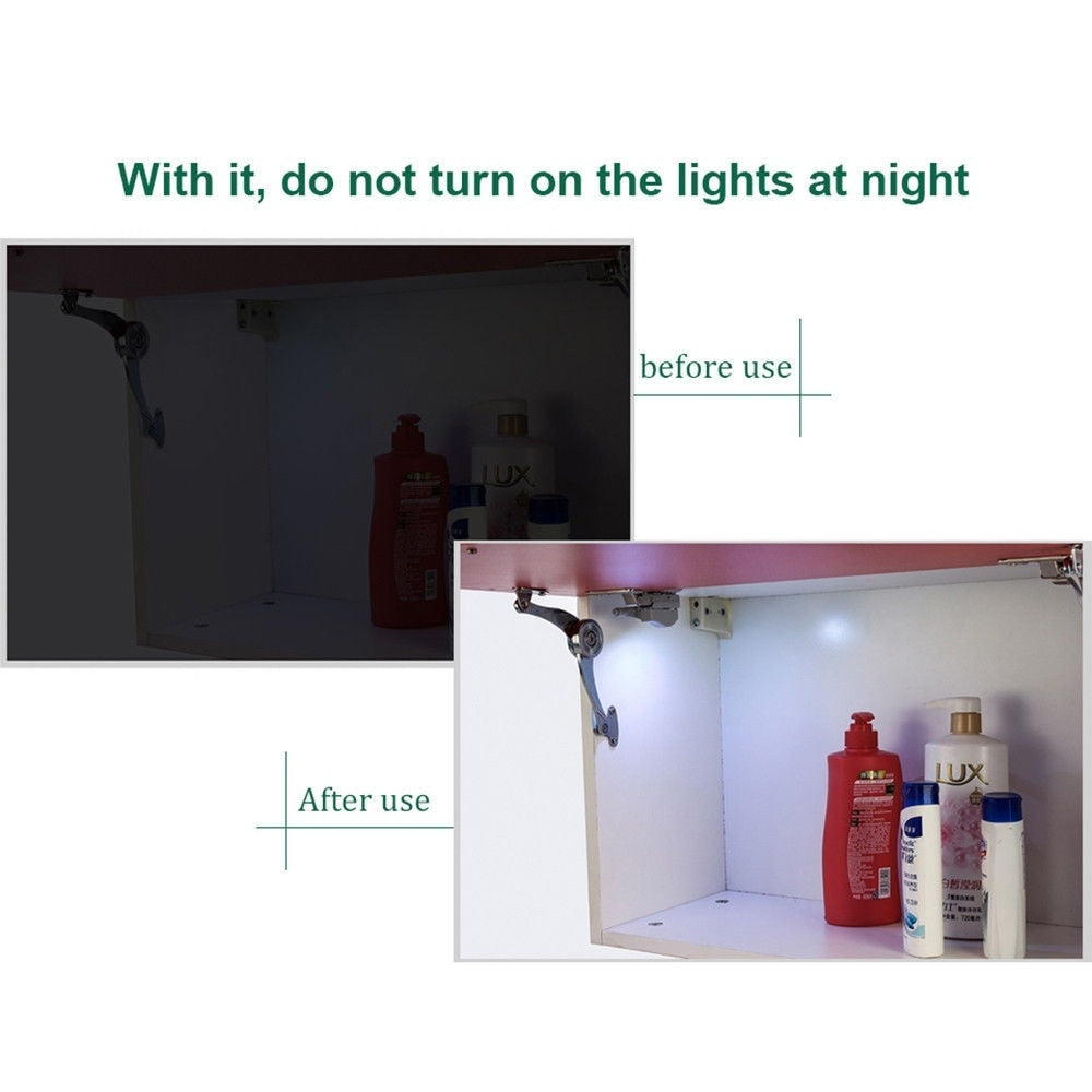 Automatically illuminate your cabinets with complete ease 