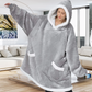 Giant plaid sweater ultra comfortable for total relaxation 